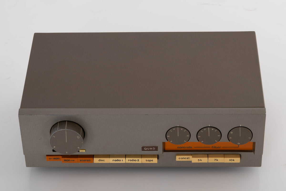 Top of a used Quad 33 Pre Amplifier (Modified)