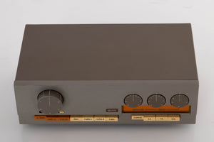 Top of a used Quad 33 Pre Amplifier (Modified)