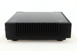 Side view of a used Quad Artera Pre Amplifier in black finish