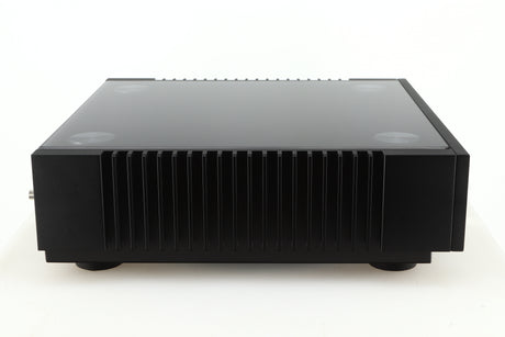 Side view of a used Quad Artera Pre Amplifier in black finish