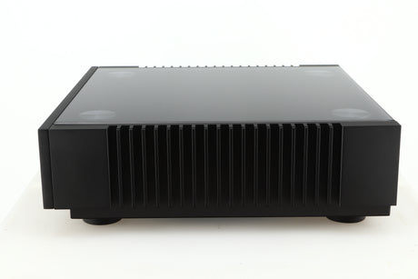 Side view of a used Quad Artera Pre Amplifier in black finish