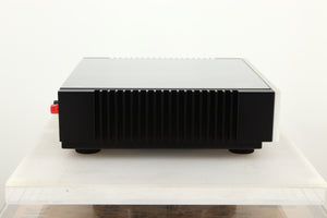 Side view of a used Quad Artera Solus Integrated System in Silver finish