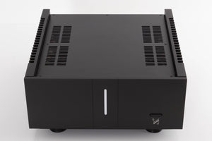 Top of a used Quad Artera Stereo Power Amplifier in a Black finish