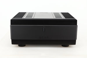 Front view of a used Quad Elite QSP Power Amplifier