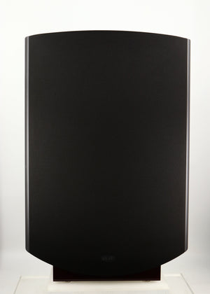 Front view of a used Quad ESL-2812 Floorstanding Speaker in a black finish