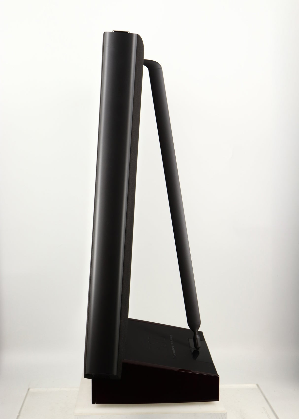 Right side view of a used Quad ESL-2812 Floorstanding Speaker in a black finish