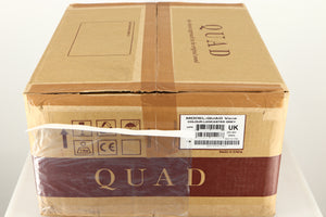 Box for a used Quad Vena Integrated Amplifier in a lancaster grey finish