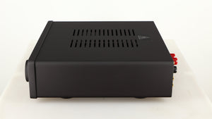 Right side view of a used Quad Vena Integrated Amplifier in a lancaster grey finish