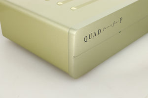Front left corner view of a used Quad QC Twenty Four P Phonostage