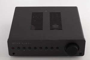 Top view of a used Quad Vena II Play Integrated Amplifier in Lancaster Grey
