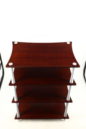 Top of a used Quadraspire Q4 EVO Hifi Support in a dark cherry finish
