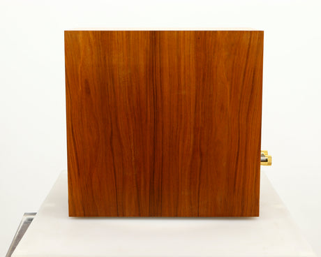 Right side view of a used Red Rose Music Spirit Ribbon Standmount Speaker in a rosewood finish