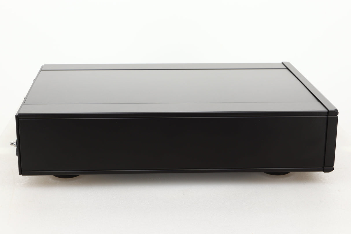 Left side view of a used Rega Aria MK3 Phonostage in a black finish