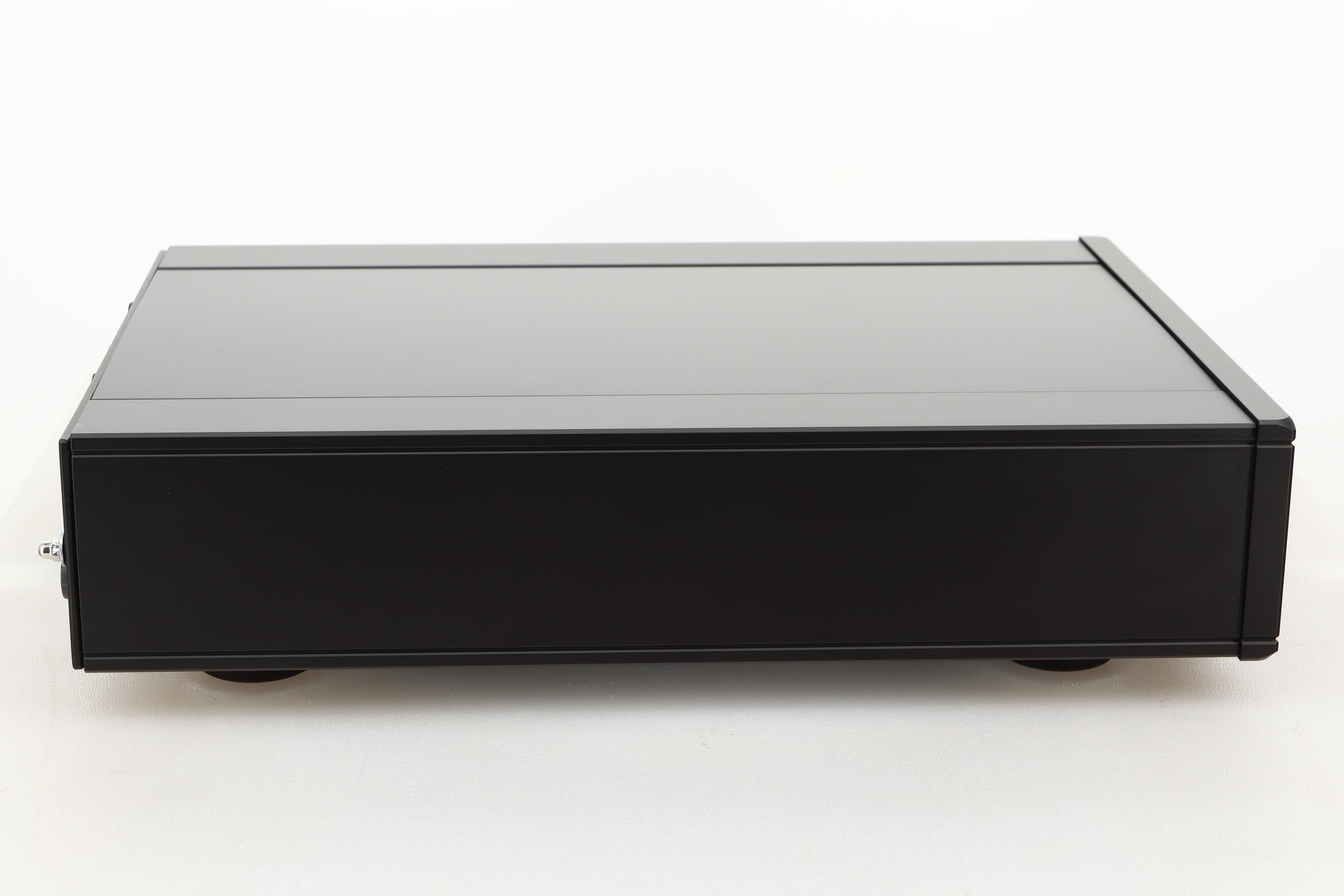 Left side view of a used Rega Aria MK3 Phonostage in a black finish