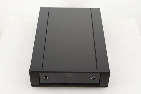 Top of a used Rega Aria MK3 Phonostage in a black finish