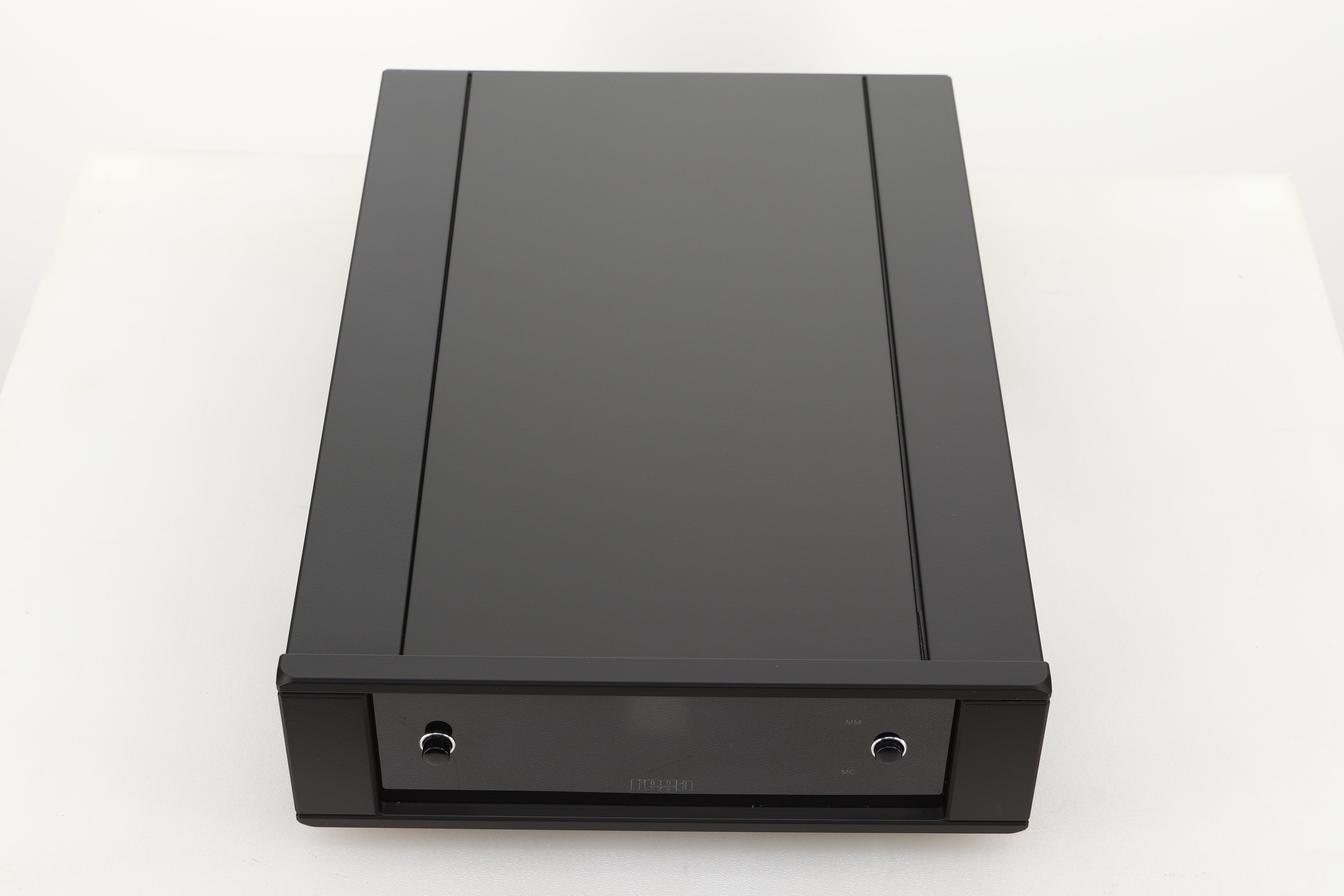 Top of a used Rega Aria MK3 Phonostage in a black finish