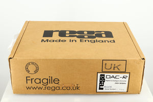 Box of a used Rega DAC-R Digital Analogue Converter