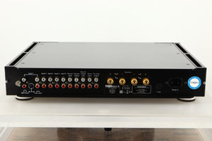 Rear view of a used Rega Elicit-R Integrated Amplifier