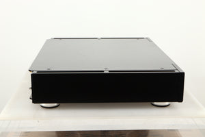 Side view of a used Rega Elicit-R Integrated Amplifier