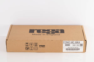 Box for a used Rega FONO MC MK4 Phonostage in a Black finish
