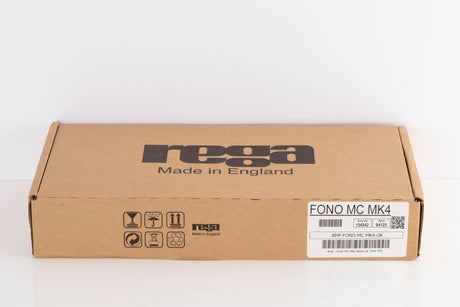 Box for a used Rega FONO MC MK4 Phonostage in a Black finish