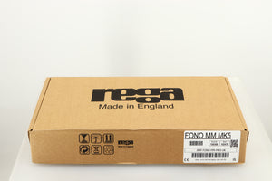 Box for a used Rega FONO MM MK5 Phonostage in a black finish