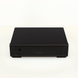 Front view of a used Rega FONO MM MK5 Phonostage in a black finish