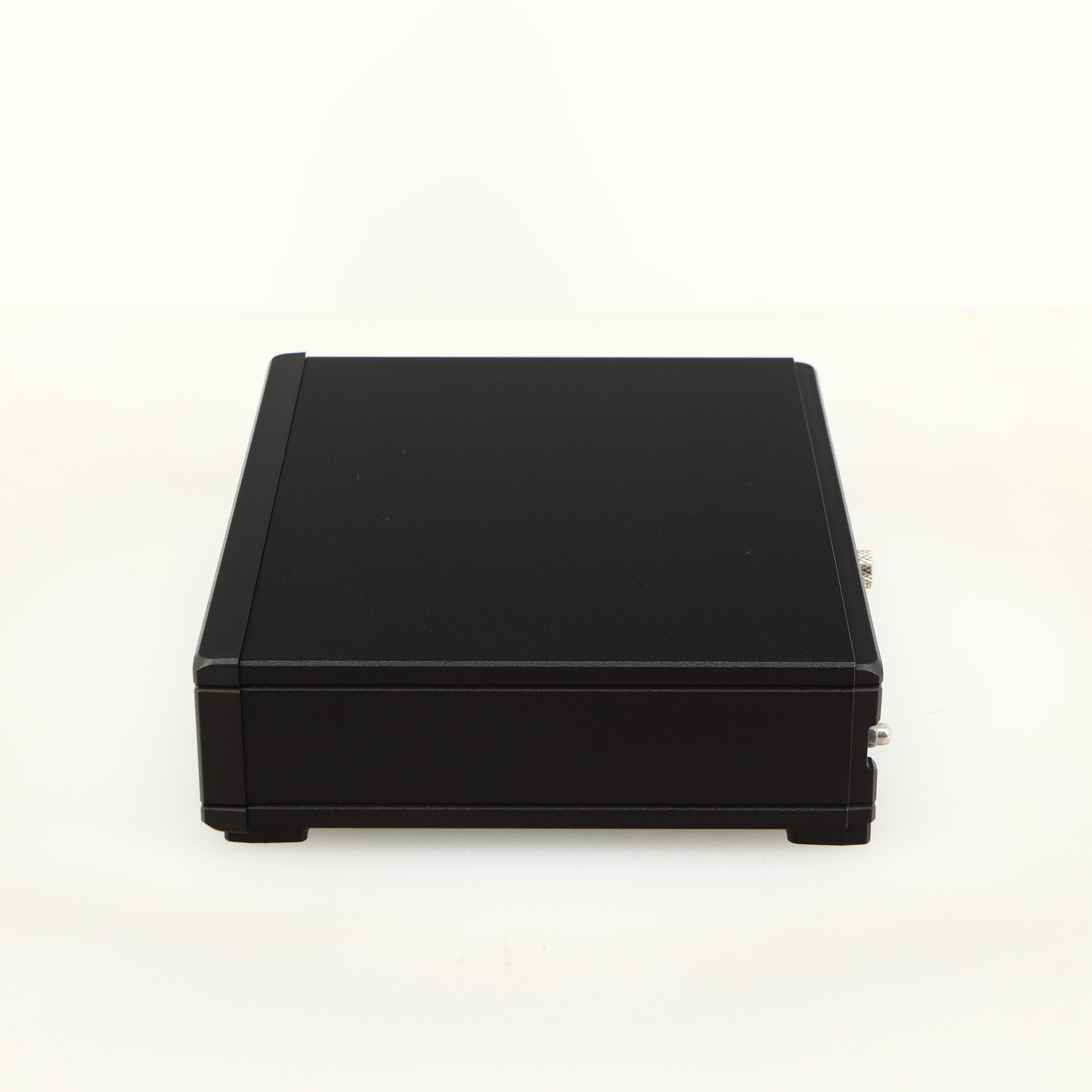 Right side view of a used Rega FONO MM MK5 Phonostage in a black finish