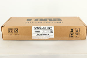 Box of a used Rega FONO MM Mk5 Phonostage