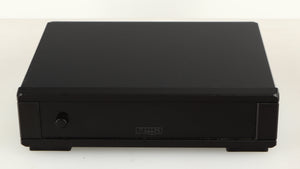 Front view of a used Rega FONO MM MK5 Phonostage in a black finish