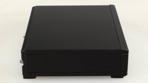 Left side view of a used Rega FONO MM MK5 Phonostage in a black finish