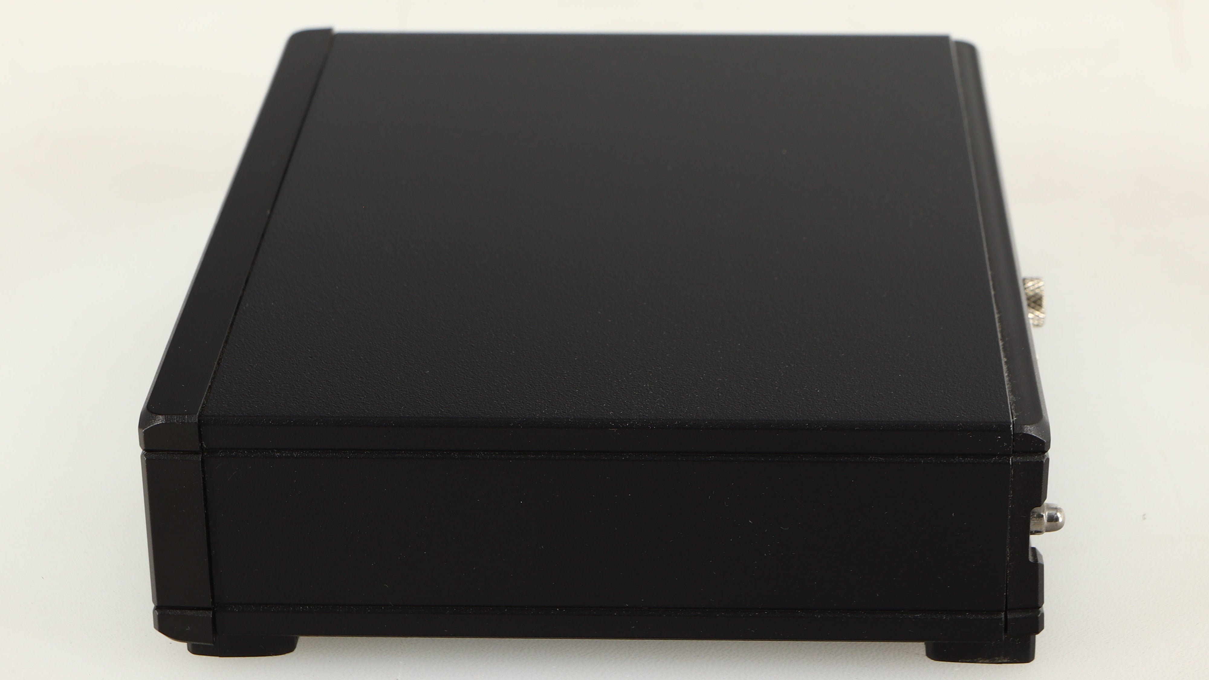 Right side view of a used Rega FONO MM MK5 Phonostage in a black finish