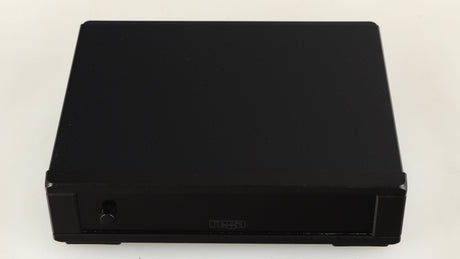 Top of a used Rega FONO MM MK5 Phonostage in a black finish