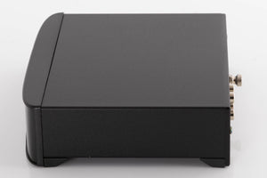 Right side view of a used Rega FONO MM Phonostage in a Black finish