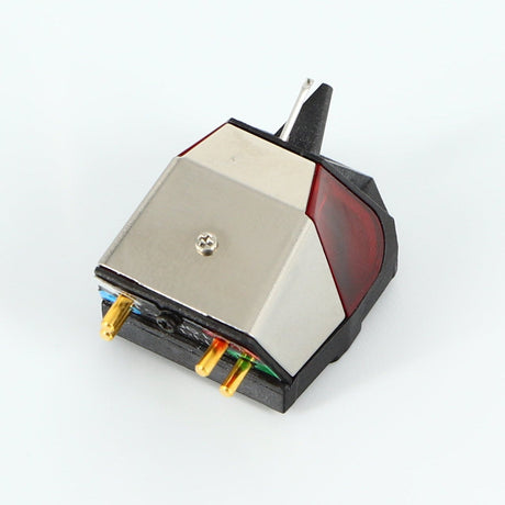 Rear left angle of a used Rega ND3 Moving Magnet Cartridge 
