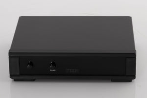Front view of a used Rega NEO Turntable Power Supply in a Black finish