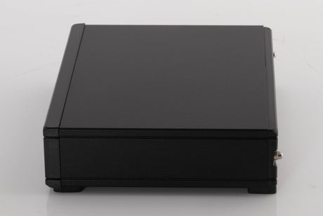 Right side view of a used Rega NEO Turntable Power Supply in a Black finish