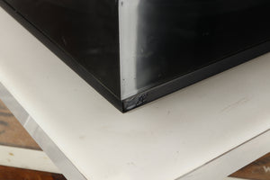 Close up view of a used Rega P3 Turntable in Black finish