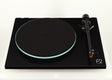 Front view of a used Rega Planar 2 Turntable / AT-VM95EN Cartridge in a black finish