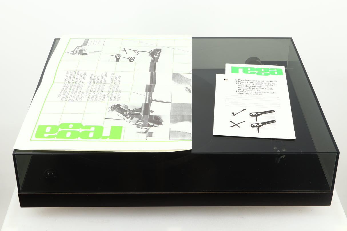Manual of a used Rega Planar 3 Turntable 