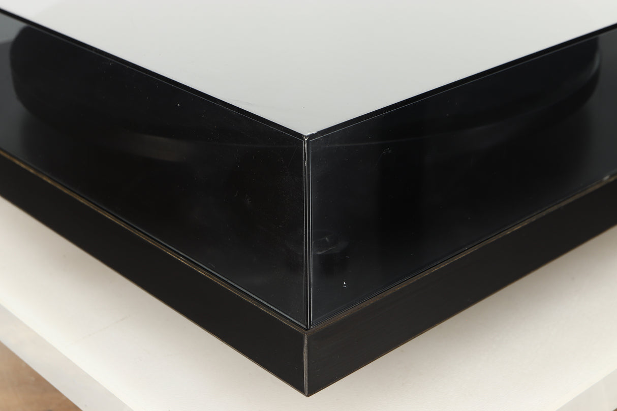 Front left corner view of a used Rega Planar 3 Turntable