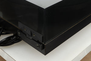 Rear right corner view of a used Rega Planar 3 Turntable 