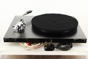 Rear view of a used Rega Planar 3 Turntable