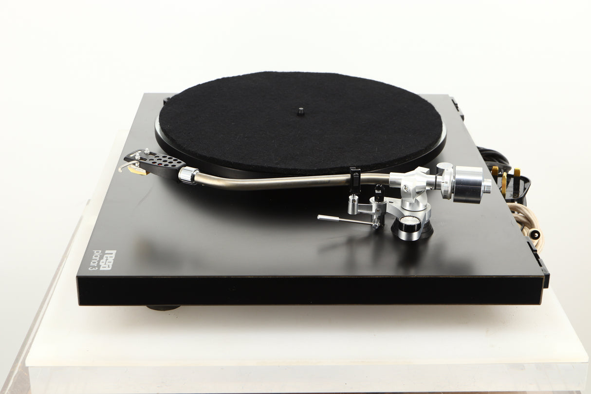 Side view of a used Rega Planar 3 Turntable