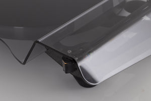 Front right corner view of a used Rega Planar 8 Turntable with Hana ML Cartridge
