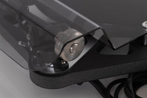 Rear left corner view of a used Rega Planar 8 Turntable with Hana ML Cartridge