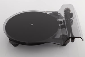 Top view of a used Rega Planar 8 Turntable with Hana ML Cartridge