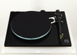 Front view of a used Rega Planar 3 Turntable / Exact Cartridge in a black finish