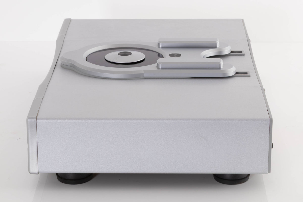Right side view of a used Rega Planet CD Player in a Silver finish