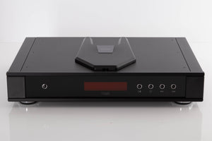 Front view of a used Rega Saturn MK3 CD Player in a Black finish